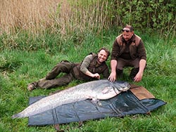 A második helyezett - Parragi Fishing Team, 53,5 kg